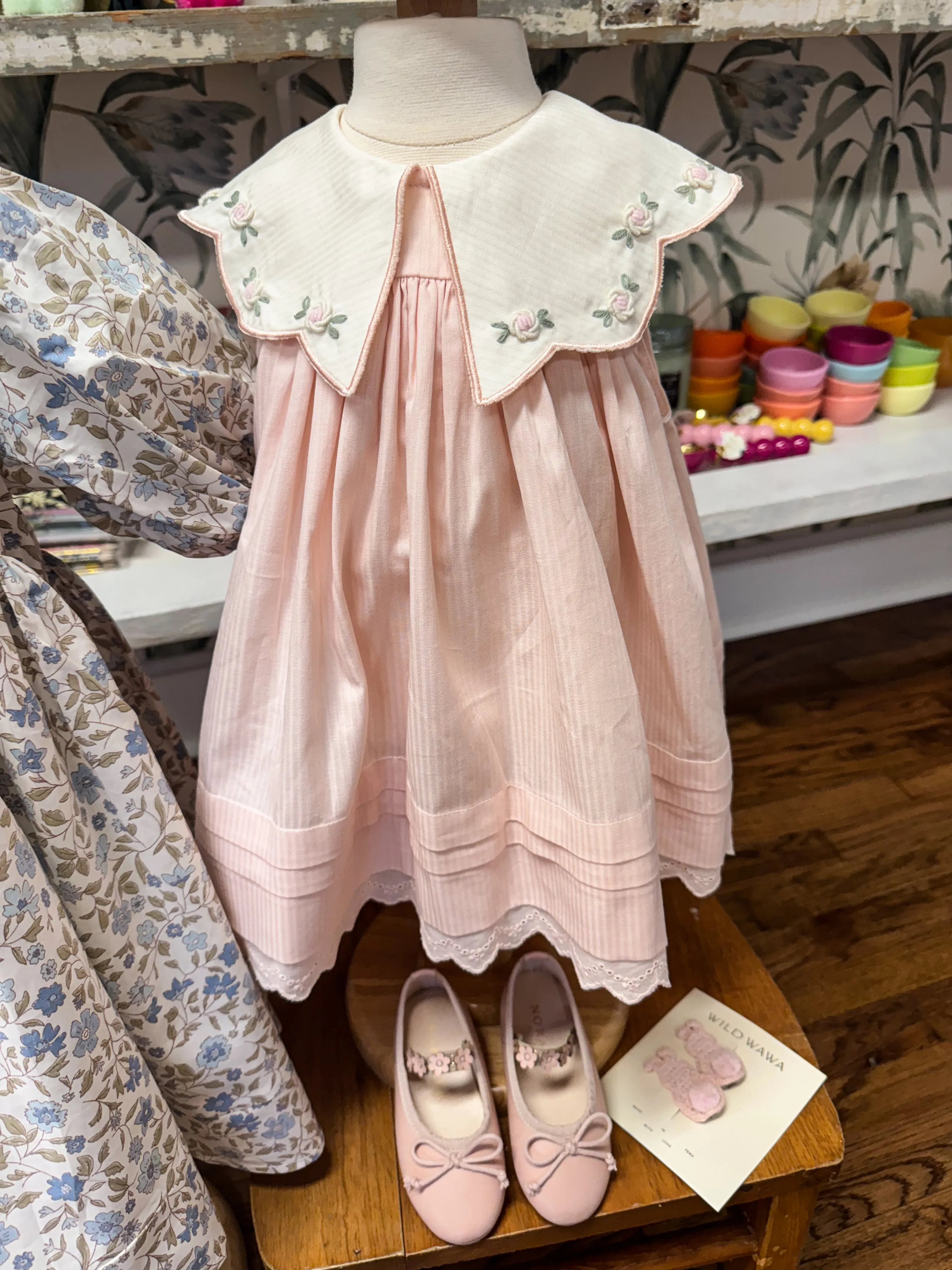 ballet flats || rose