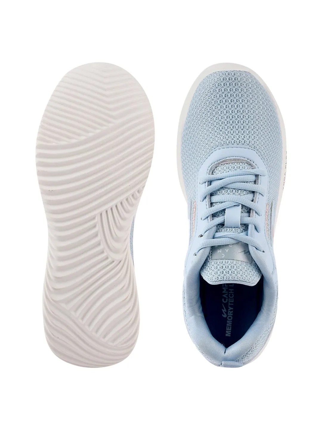 CAMP DORMIE Blue Women's Running Shoes