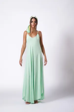 Crepe Slip Dress
