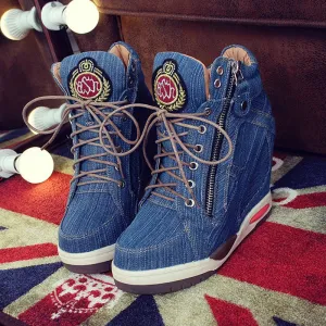 Don't Have To Rush Wedges Sneakers