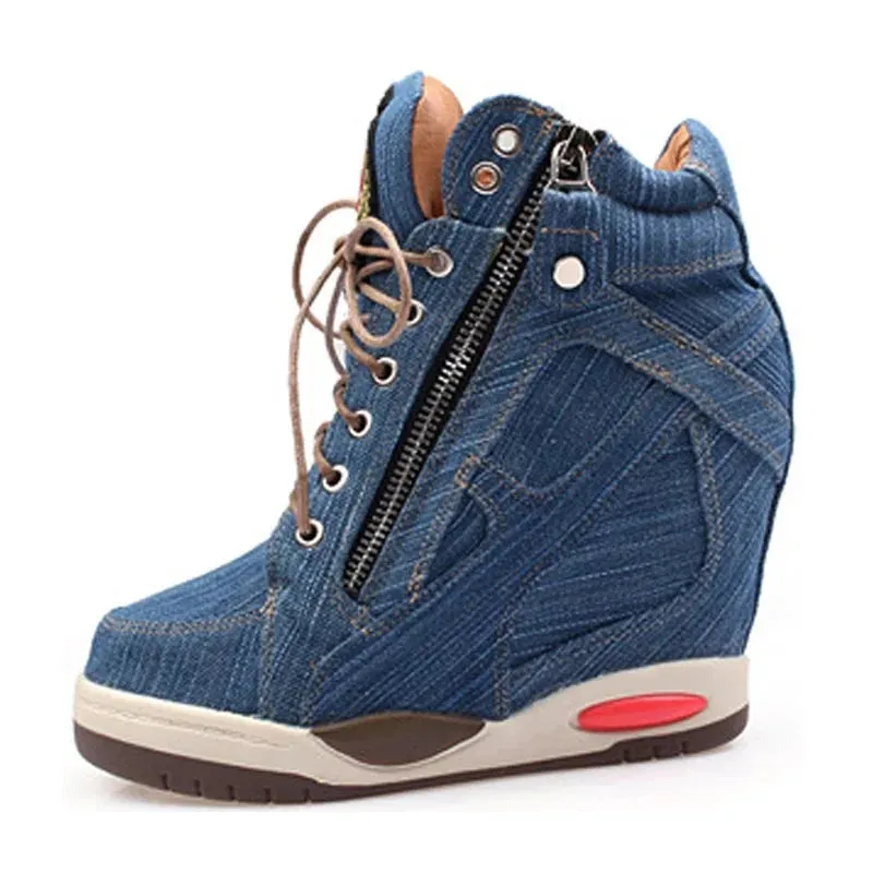 Don't Have To Rush Wedges Sneakers