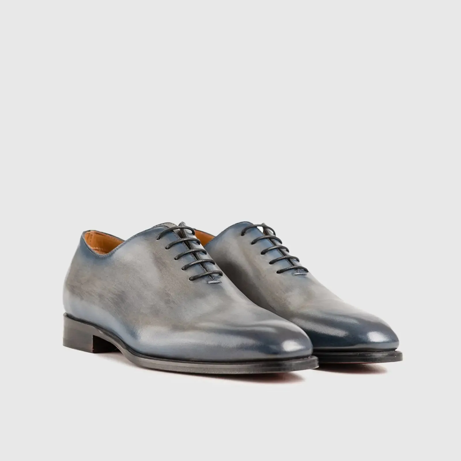 Dress Oxfords 4233 Washed Blue/Grey
