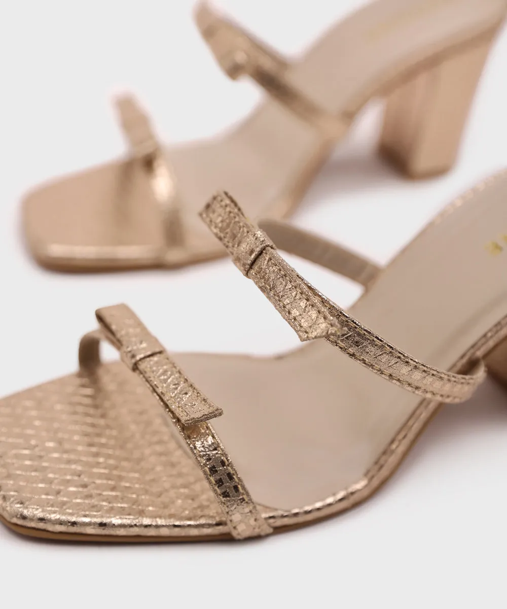 Gold Heels