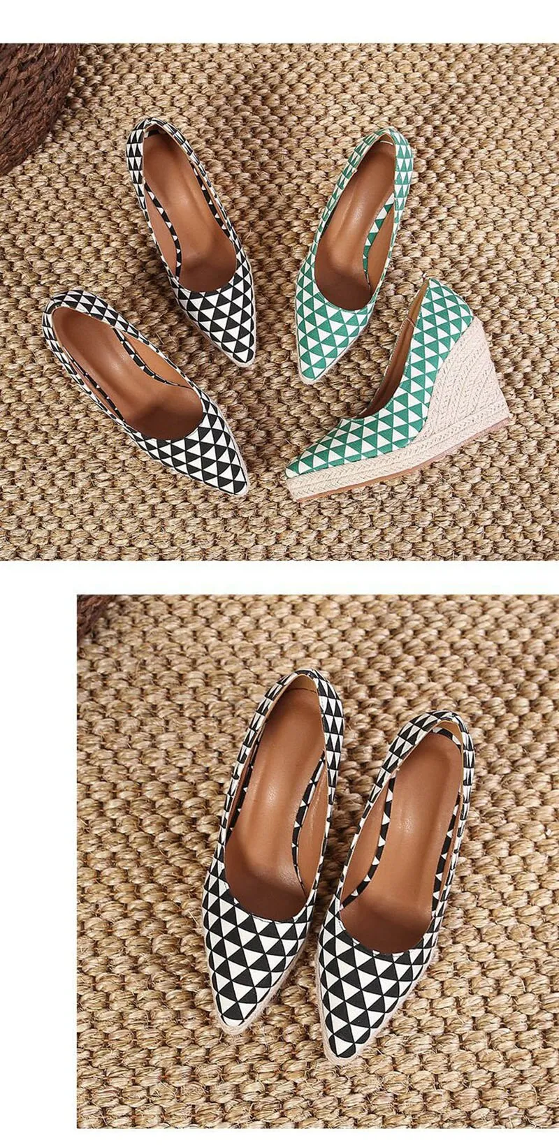 Hnzxzm 2022 Fashion High Heels Women Party Shoes Brand Ladies Wedges Shoes Cloth Breathable Party Shoes Woman Wedge Heel 10cm A4495