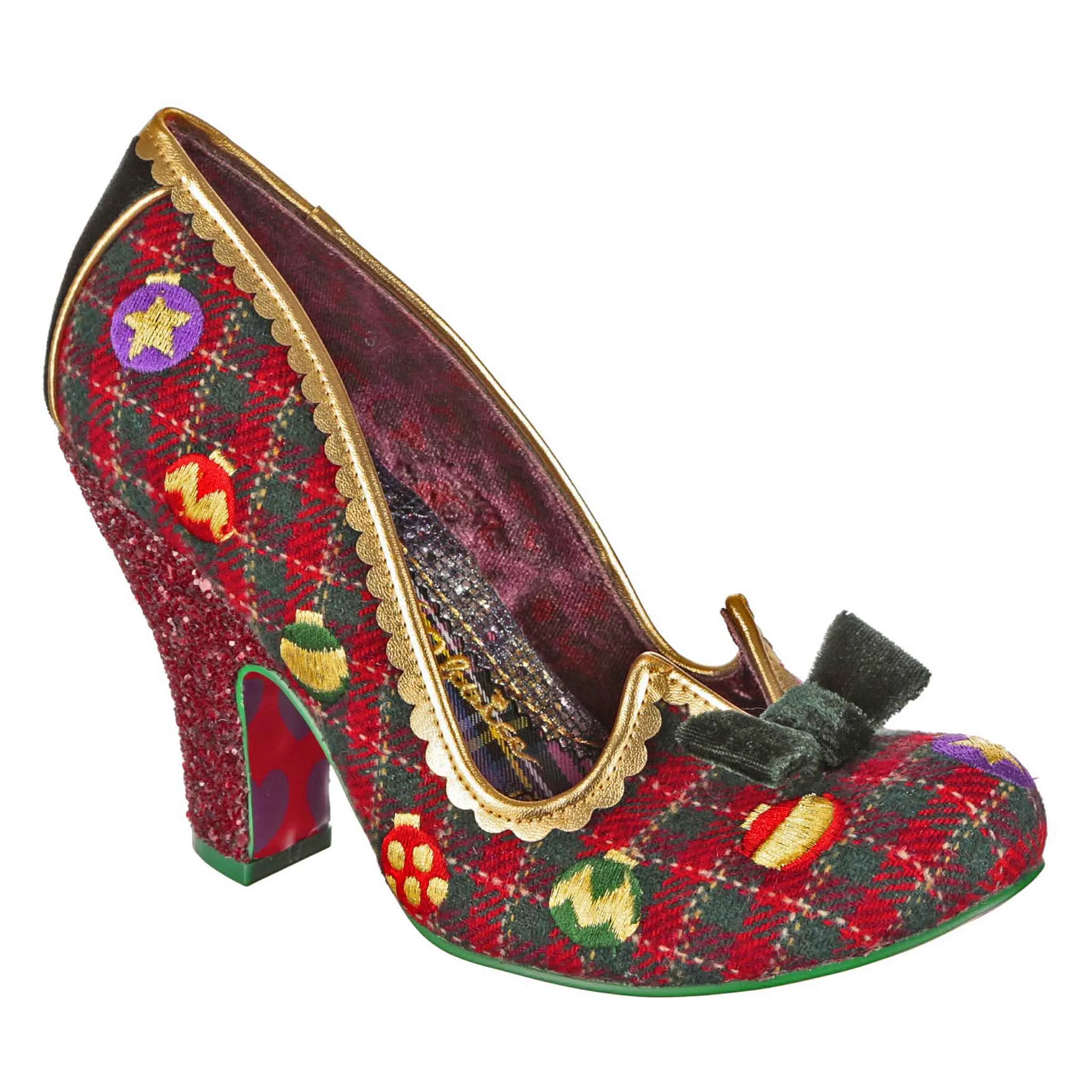 Irregular Choice Womens Bauble Boo High Heel - Red