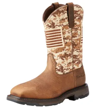 Men’s Ariat Workhog Patriot – Durable, Supportive & Patriotic