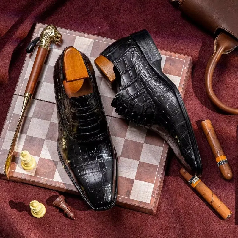 Ostranuxe Classic Lace-Up Elegance