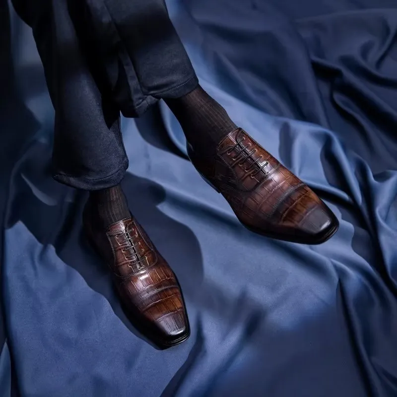 Ostranuxe Classic Lace-Up Elegance
