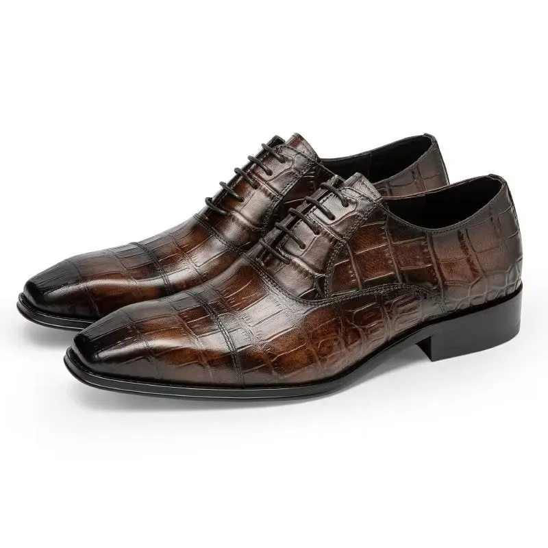 Ostranuxe Classic Lace-Up Elegance