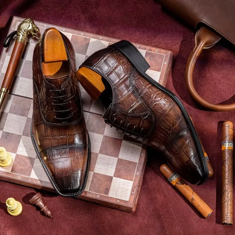 Ostranuxe Classic Lace-Up Elegance