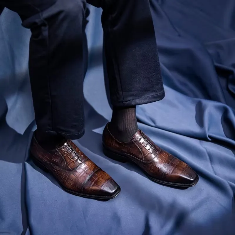 Ostranuxe Classic Lace-Up Elegance