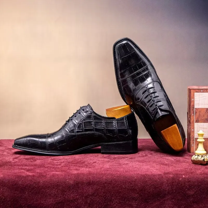 Ostranuxe Classic Lace-Up Elegance