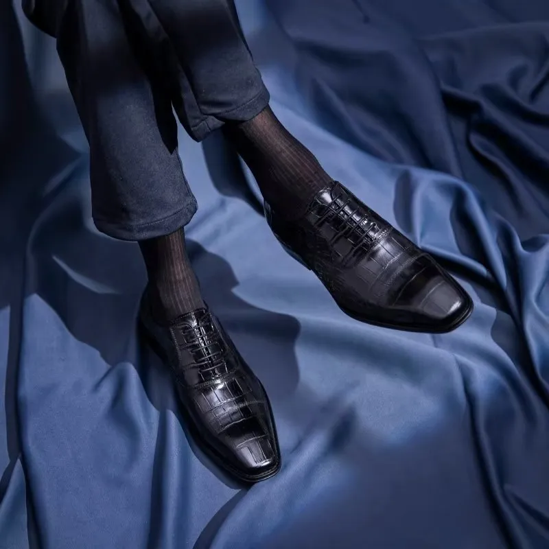 Ostranuxe Classic Lace-Up Elegance