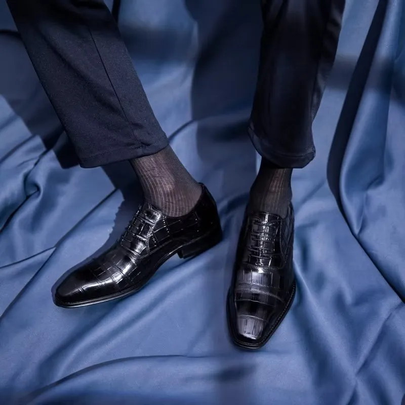 Ostranuxe Classic Lace-Up Elegance