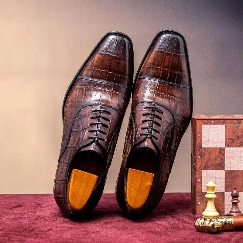 Ostranuxe Classic Lace-Up Elegance