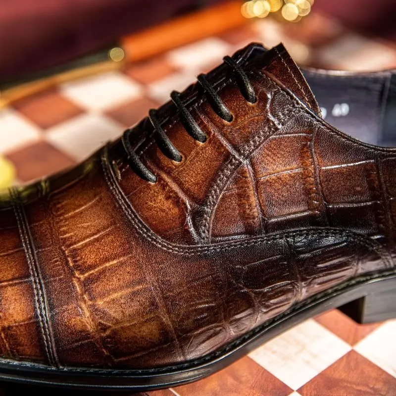 Ostranuxe Classic Lace-Up Elegance