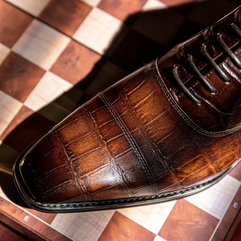 Ostranuxe Classic Lace-Up Elegance