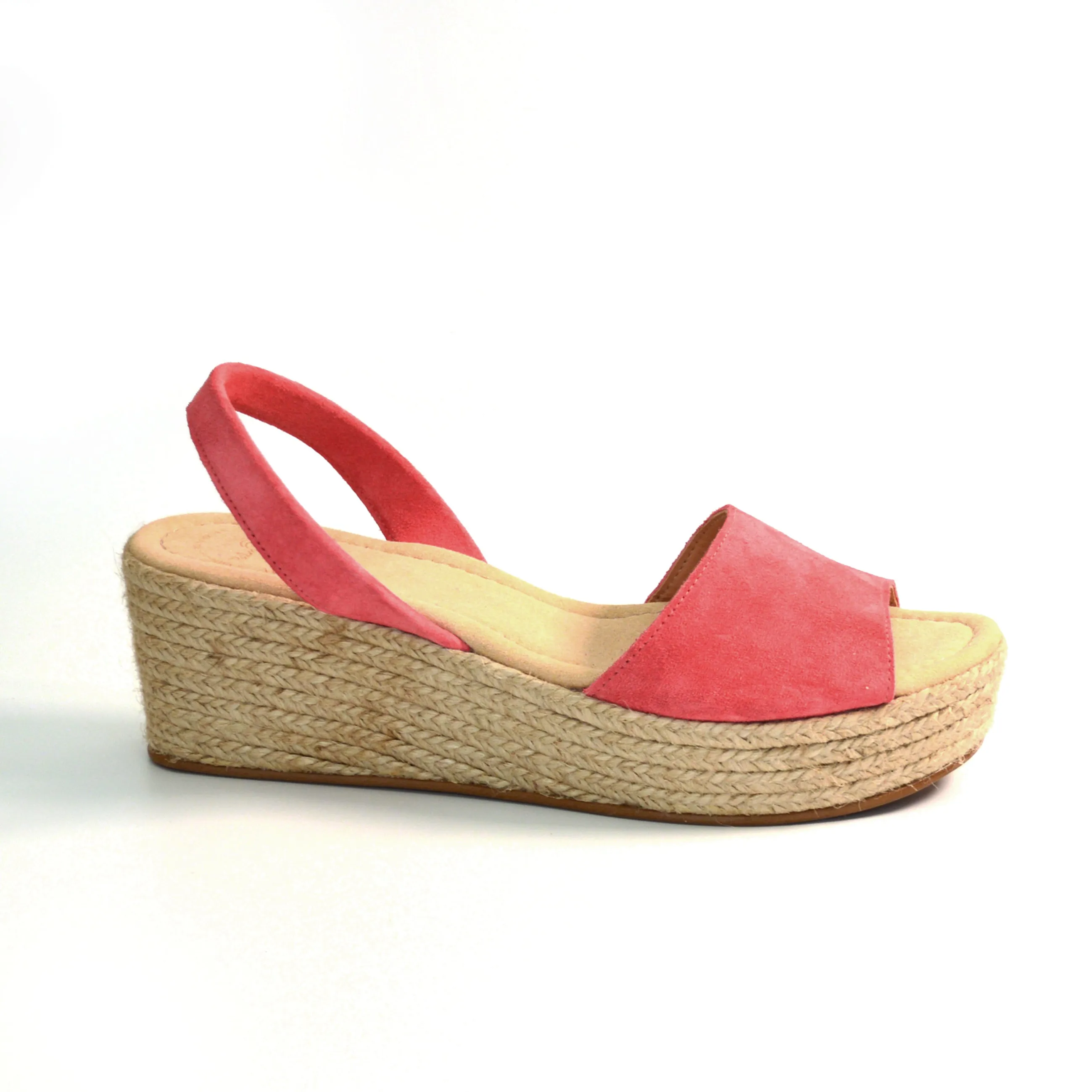 Press Sample Darling Pink Mid Height Wedge