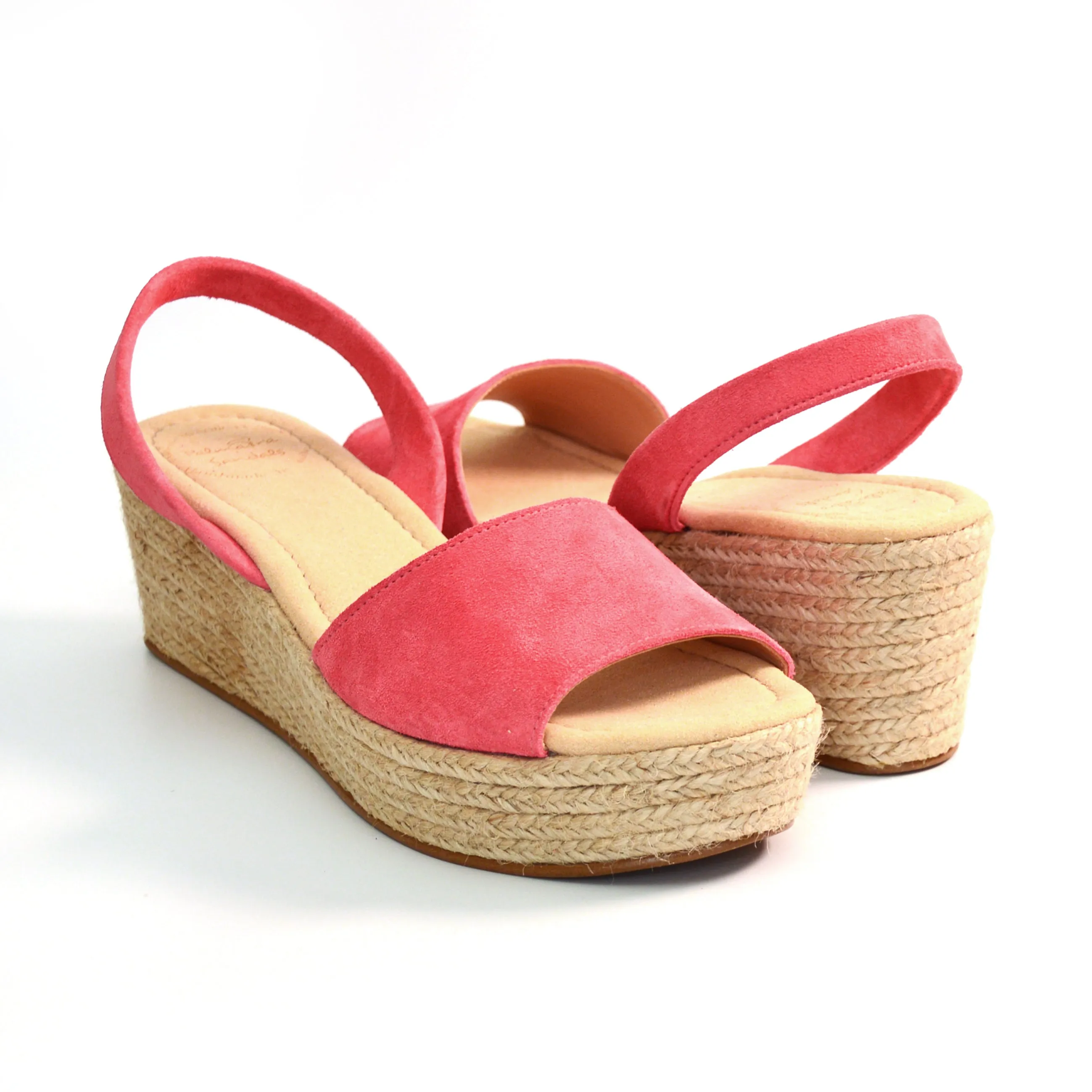 Press Sample Darling Pink Mid Height Wedge