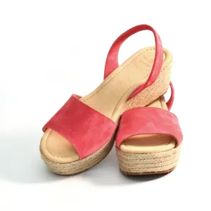 Press Sample Darling Pink Mid Height Wedge