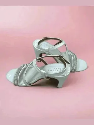 Solid White Heels
