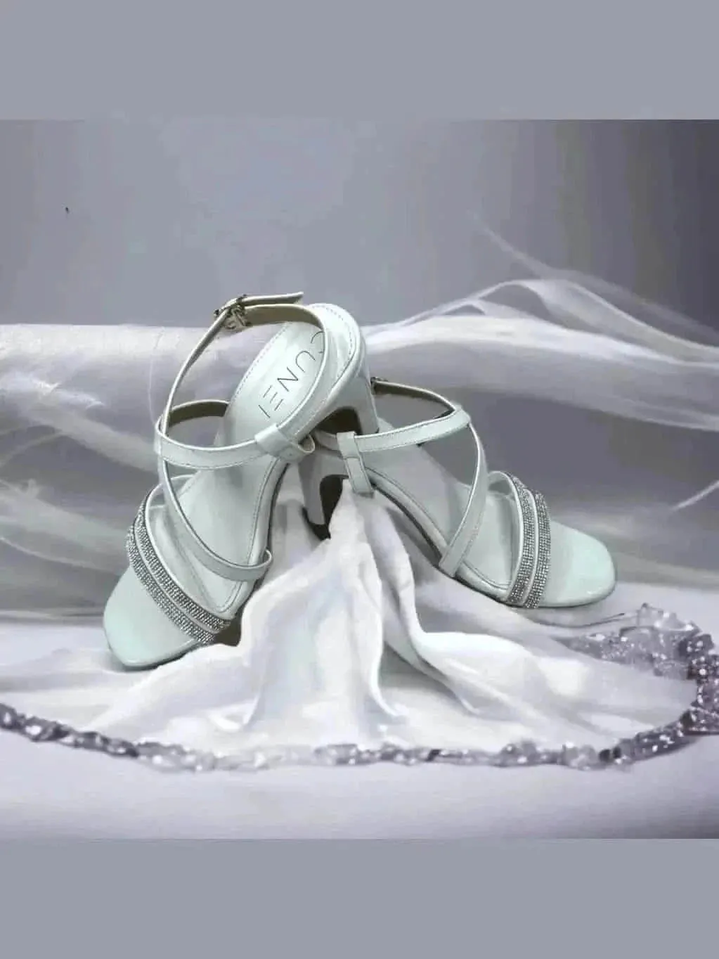 Solid White Heels
