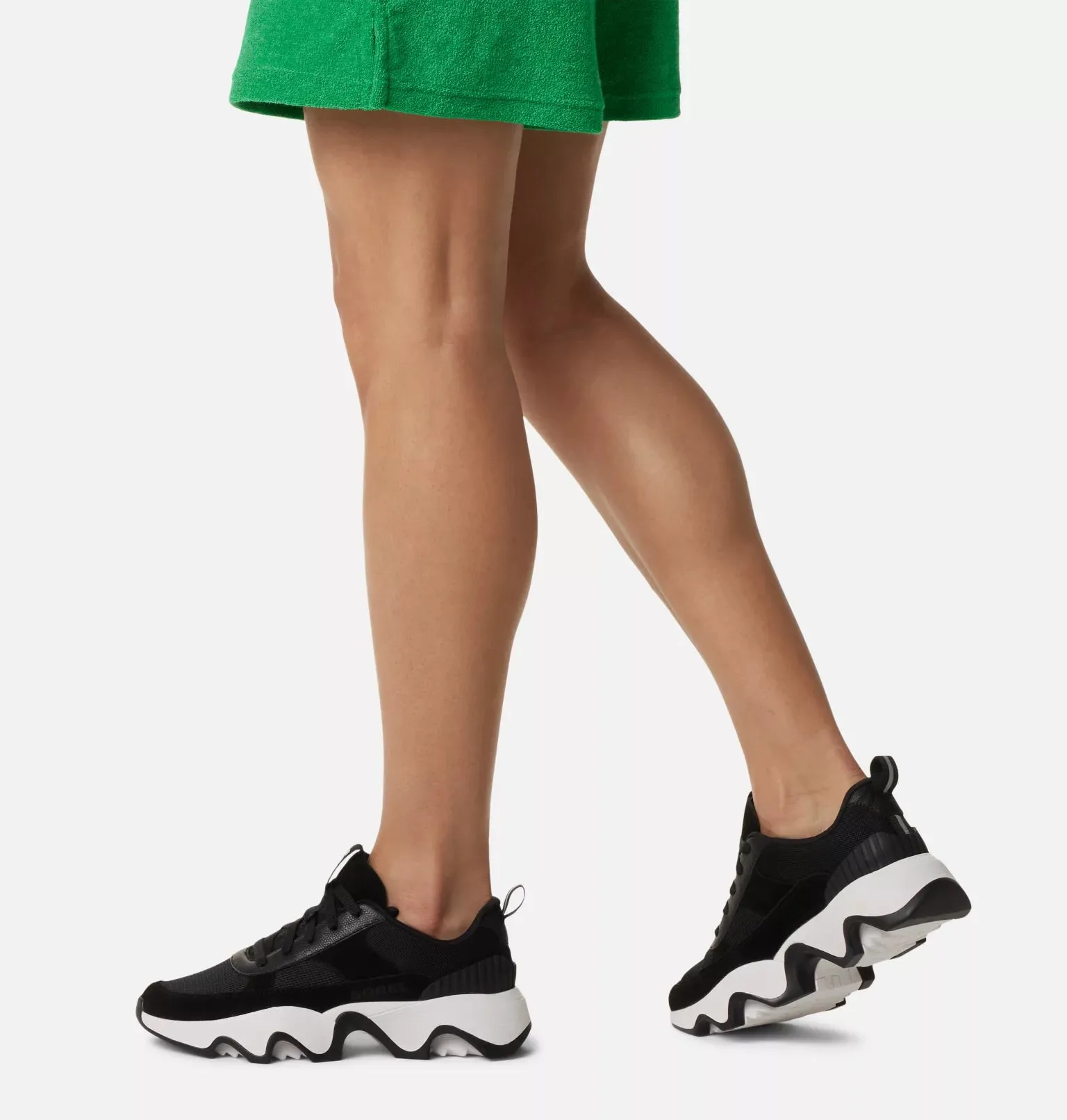 Sorel Women's Kinetic™ Impact II Wonder Lace Sneaker - Black / Sea Salt