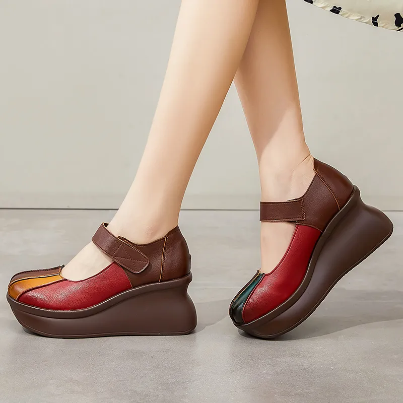 USS Shoes Nancy Women's Wedges Platform Shoes
